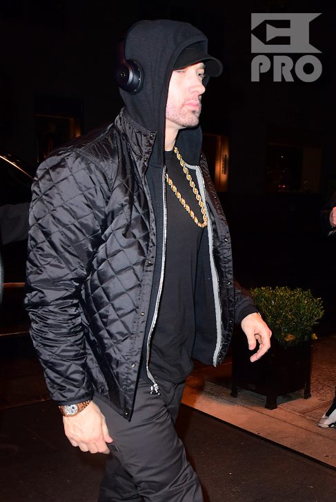 SNL Host Chance the Rapper was spotted in great spirits after successfully hosting the show. He was joined by cast, crew and friends as they celebrated at Vandal for the after party. Adam Sandler, Chris Rock, Ben Stiller, Gayle King, Regina King, Clive Owen and Dr. Dre were just some of the guests at the star studded party. Eminem, who is notoriously low-key, skipped the party and headed straight for his hotel , surrounded by 5 bodyguards.