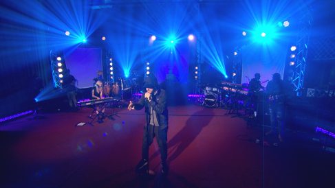 Eminem and Annie Mac (BBC Radio 1)