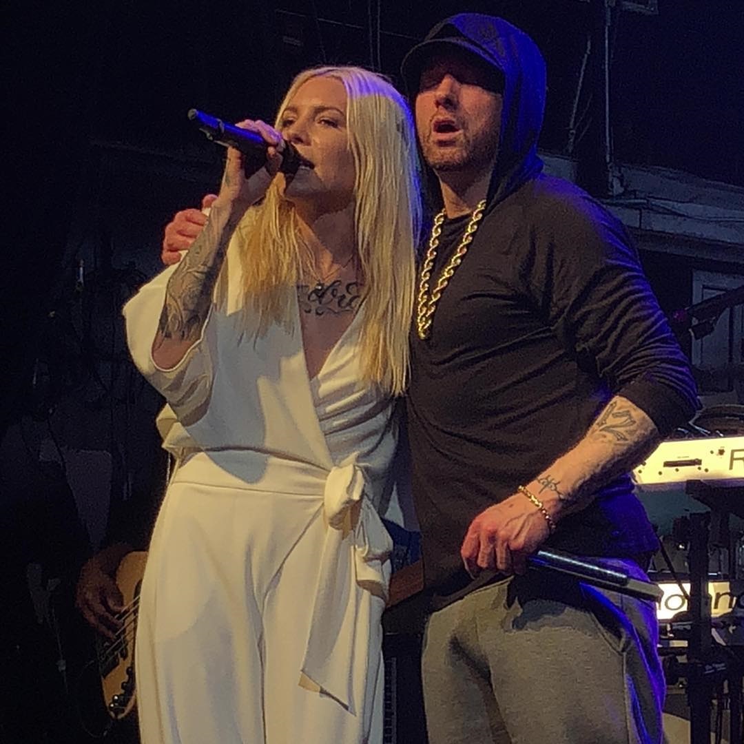 Eminem and Skylar Grey, Irving Plaza, New York, 26.01.2018 Grammy Грэмми. 