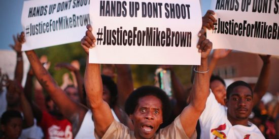 Фраза «Hands Up, Don’t Shoot» («Руки вверх, не стреляйте») стала слоганом движения «Black Lives Matter» (прим. Eminem.Pro: «Жизни черных имеют значение») после роковой стрельбы в Майкла Брауна белым полицейским 9 августа 2014 года. Фраза происходит из заявлений о том, что руки Майкла Брауна были в воздухе, согласно требованиям офицеров, когда они застрелили его.
