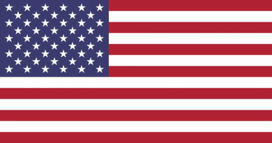 Красный, белый и синий-официальные цвета флага Соединенных Штатов Америки.