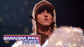 Eminem during MTV European Music Awards 2002 MTV European Music Awards 2002 at Palau Sant Jordi in Barcelona, Spain. (Photo by Jeff Kravitz/FilmMagic, Inc)