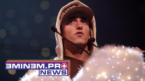 Eminem during MTV European Music Awards 2002 MTV European Music Awards 2002 at Palau Sant Jordi in Barcelona, Spain. (Photo by Jeff Kravitz/FilmMagic, Inc)