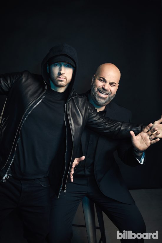 Eminem, Paul Rosenberg, Detroit Day Space Studio, 9 января 2018, Billboard