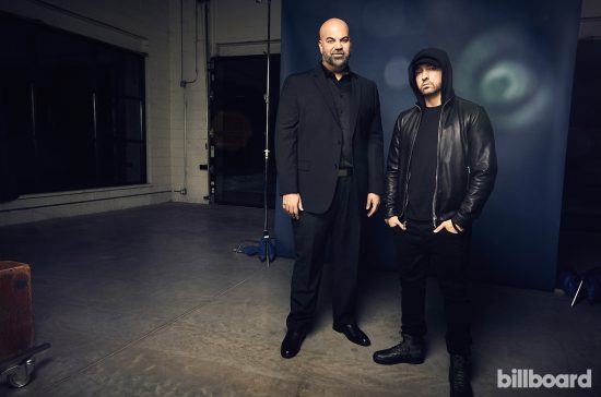 Eminem, Paul Rosenberg, Detroit Day Space Studio, 9 января 2018, Billboard