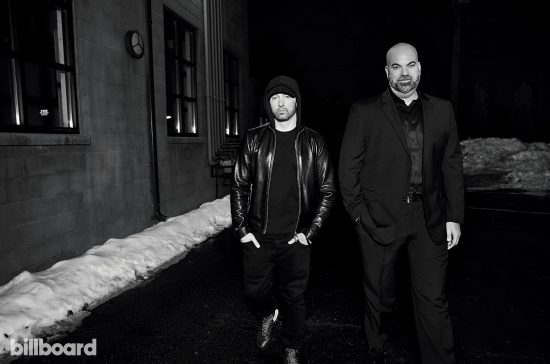 Eminem, Paul Rosenberg, Detroit Day Space Studio, 9 января 2018, Billboard