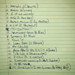 tracklist