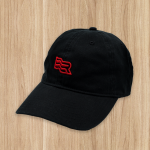 Limited Edition Dad Hat from Eminem’s 2018 Irving Plaza performance. Black dad hat with the Revival flag logo embroidered on the front and “New York” embroidered on the back.