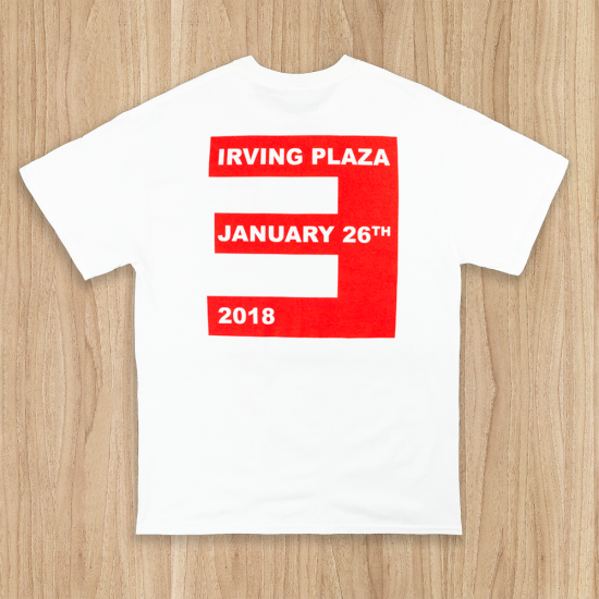 Limited Edition T-shirt from Eminem's 2018 Irving Plaza performance.