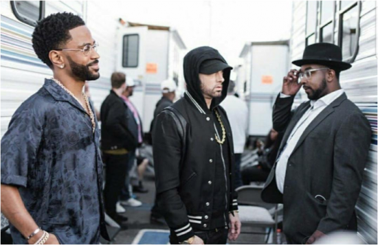 Eminem & Big Sean (@ Backstage iHeart Music Awards 2018, 11.03.2018)﻿