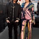 INGLEWOOD, CA - MARCH 11: Eminem (L) and Kehlani during the 2018 iHeartRadio Music Awards which broadcasted live on TBS, TNT, and truTV at The Forum on March 11, 2018 in Inglewood, California. (Photo by Kevin Mazur/Getty Images for iHeartMedia)