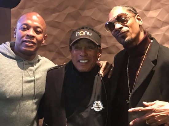 Eminem, Dr. Dre, Smokey Robinson и Anderson Paak работают вместе в студии 