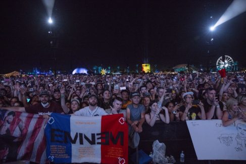 Eminem at Coachella 2018, weekebd 2, 22.04.2018 JEREMY DEPUTAT