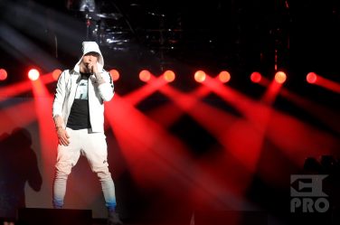INDIO, CA - APRIL 15: Eminem performs onstage during the 2018 Coachella Valley Music and Arts Festival Weekend 1 at the Empire Polo Field on April 15, 2018 in Indio, California. (Photo by Christopher Polk/Getty Images for Coachella)