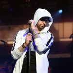 INDIO, CA - APRIL 15: Eminem performs onstage during the 2018 Coachella Valley Music and Arts Festival Weekend 1 at the Empire Polo Field on April 15, 2018 in Indio, California. (Photo by Kevin Winter/Getty Images for Coachella)