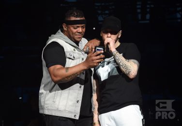 INDIO, CA - APRIL 15: Eminem performs onstage during the 2018 Coachella Valley Music and Arts Festival Weekend 1 at the Empire Polo Field on April 15, 2018 in Indio, California. (Photo by Kevin Winter/Getty Images for Coachella)
