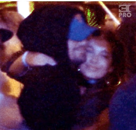 EXCLUSIVE: Leonardo DiCaprio gets many hugs and a kiss from his new girlfriend as she showed much affection moments before the Eminem performance at Coachella. Camila Morrone (20) was having a blast with Leo as they stood with friends next to the VIP cash bar and then later held each other and squeezed their way through a pipe structure all while holding each other close and then made their way to the lawn to watch the big show of the final night of Coachella.