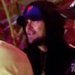 EXCLUSIVE: Leonardo DiCaprio gets many hugs and a kiss from his new girlfriend, Camila Morrone, as she showed much affection moments before the Eminem performance at Coachella