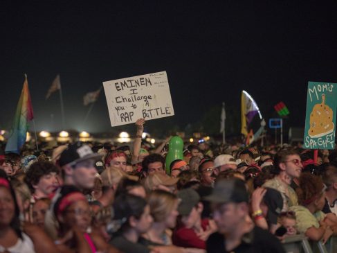 Eminem live at Bonnaro 2018, Photo Jeremy Deputat Eminem.Pro