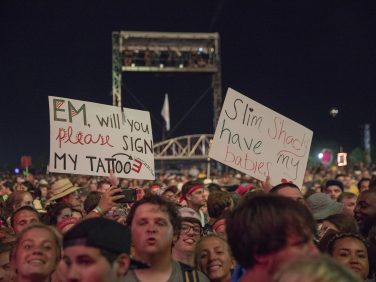 Eminem live at Bonnaro 2018, Photo Jeremy Deputat Eminem.Pro