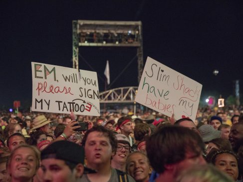 Eminem live at Bonnaro 2018, Photo Jeremy Deputat Eminem.Pro