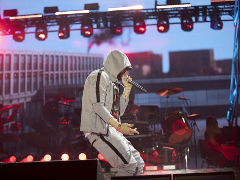 Eminem live at Bonnaro 2018, Photo Jeremy Deputat Eminem.Pro