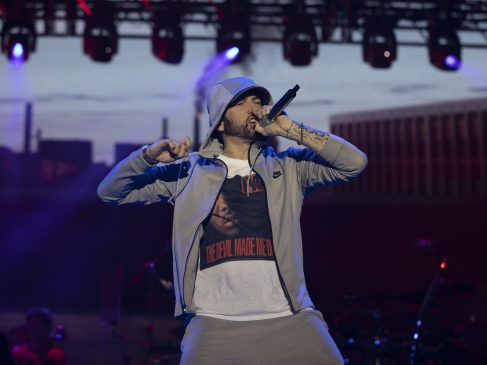 Eminem live at Bonnaro 2018, Photo Jeremy Deputat Eminem.Pro
