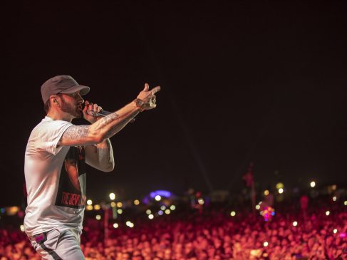 Eminem live at Bonnaro 2018, Photo Jeremy Deputat Eminem.Pro
