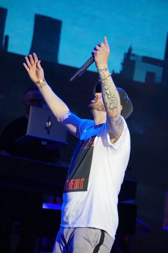 Eminem live at Bonnaroo 2018, photo by Melissa Carter-Borchers epro