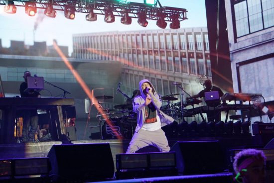 Eminem live at Bonnaroo 2018, photo by Melissa Carter-Borchers epro