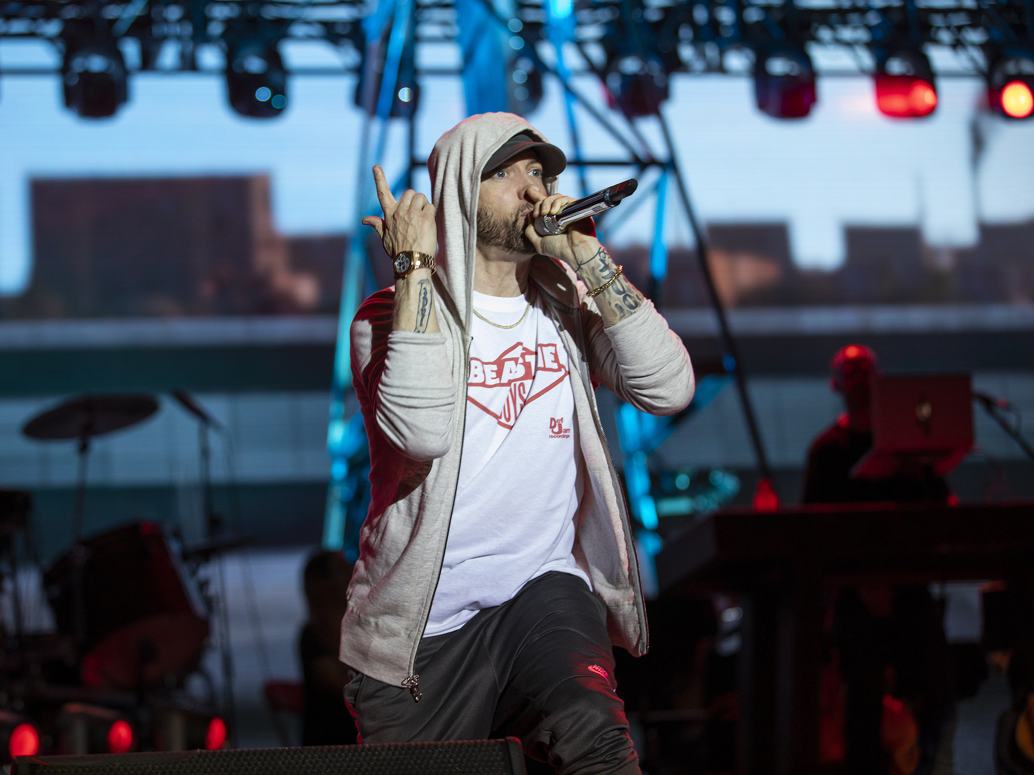 Eminem live at Firefly 2018, Photo Jeremy Deputat Eminem.Pro