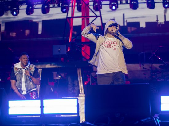 Eminem live at Firefly 2018, Photo Jeremy Deputat Eminem.Pro