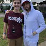 Alex Moscou Eminem с фанатами в VIP-зоне фестиваля The Governors Ball 2018