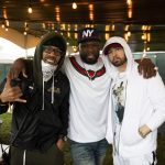 Eminem Redman and 50 Cent at Governors Ball Music Festival 2018