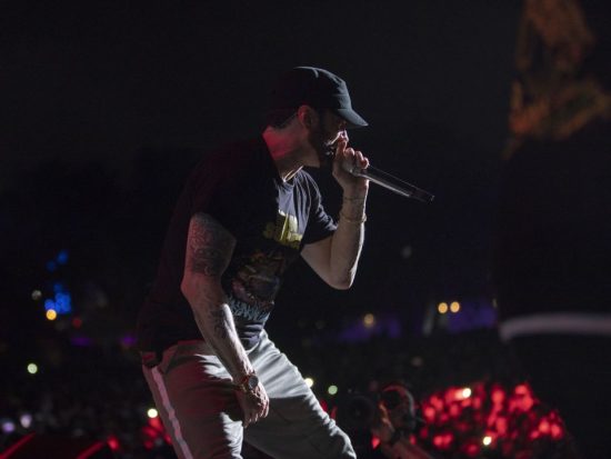 Eminem at Governors Ball Music Festival 2018