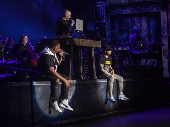 Eminem and Mr. Porter at Governors Ball Music Festival 2018