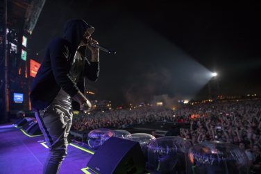 Eminem's 2018 performance at Switzerland's Openair Frauenfeld Festival Revival Tour. Photo Credit: Jeremy Deputat