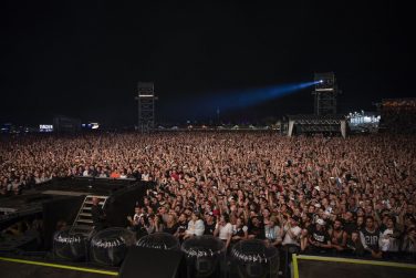 Eminem's 2018 performance at Switzerland's Openair Frauenfeld Festival Revival Tour. Photo Credit: Jeremy Deputat