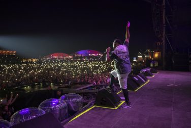 Eminem's 2018 performance at Switzerland's Openair Frauenfeld Festival Revival Tour. Photo Credit: Jeremy Deputat
