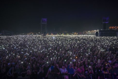 Eminem's 2018 performance at Switzerland's Openair Frauenfeld Festival Revival Tour. Photo Credit: Jeremy Deputat