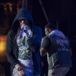 Eminem's 2018 performance at Switzerland's Openair Frauenfeld Festival Revival Tour. Photo Credit: Jeremy Deputat