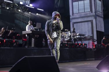 Eminem's 2018 performance at Italy's Area Expo Milano Revival Tour. Photo Credit: Jeremy Deputat