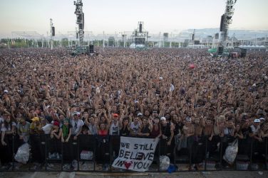 Eminem's 2018 performance at Italy's Area Expo Milano Revival Tour. Photo Credit: Jeremy Deputat