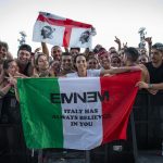 Eminem's 2018 performance at Italy's Area Expo Milano Revival Tour. Photo Credit: Jeremy Deputat