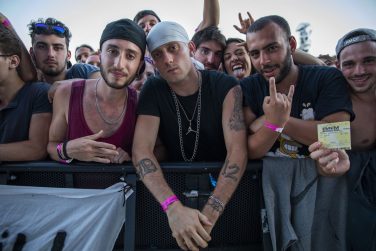 Eminem's 2018 performance at Italy's Area Expo Milano Revival Tour. Photo Credit: Jeremy Deputat