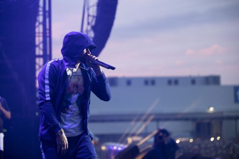Eminem's 2018 performance at Germany Hannover Revival Tour. Photo Credit: Jeremy Deputat