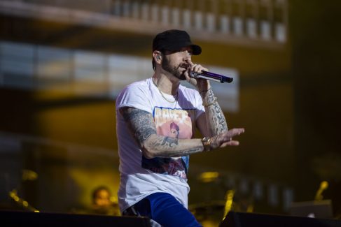 Eminem's 2018 performance at Germany Hannover Revival Tour. Photo Credit: Jeremy Deputat