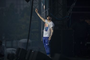 Eminem's 2018 performance at Germany Hannover Revival Tour. Photo Credit: Jeremy Deputat