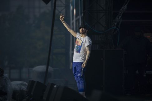 Eminem's 2018 performance at Germany Hannover Revival Tour. Photo Credit: Jeremy Deputat