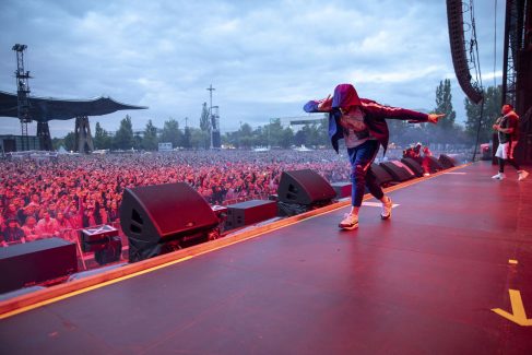 Eminem's 2018 performance at Germany Hannover Revival Tour. Photo Credit: Jeremy Deputat